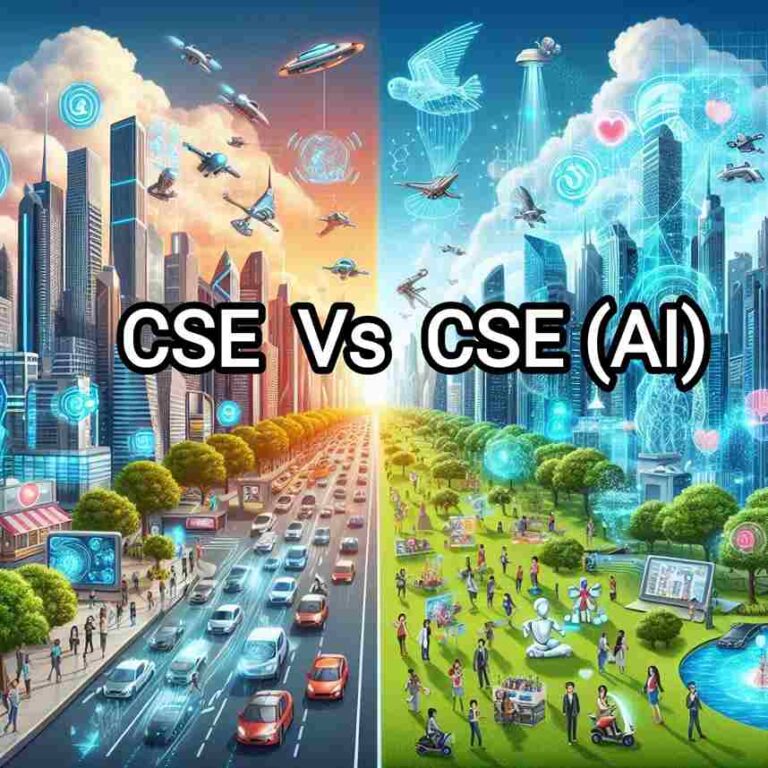 Understanding the Difference Between Computer Science Engineering (CSE) and CSE with Artificial Intelligence (AI)