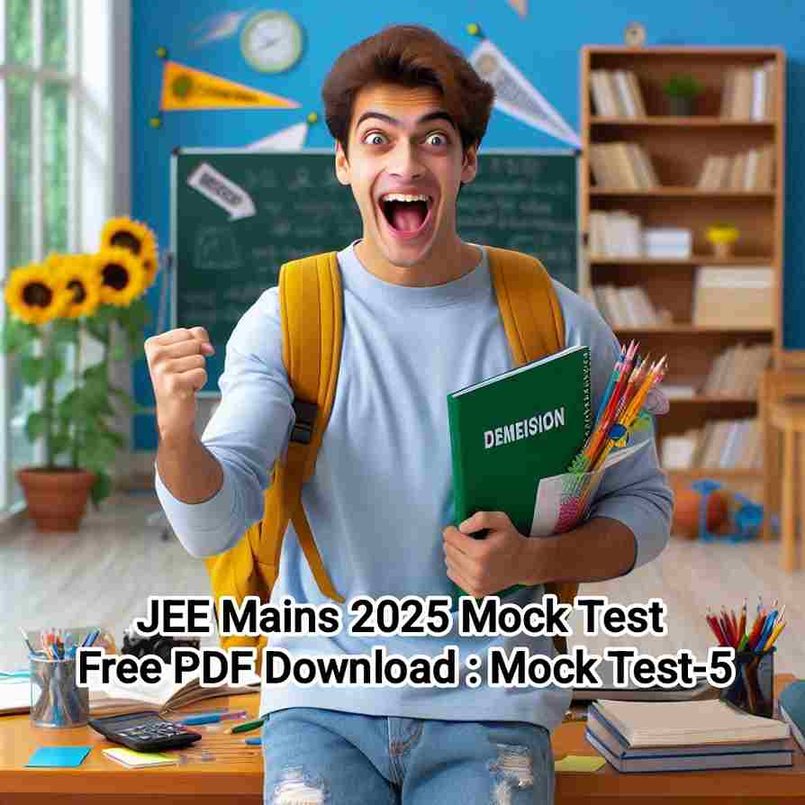 JEE Mains 2025 Mock Test Free PDF Download