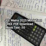 **JEE Mains 2025 Mock Test Free PDF Download: Ace Your Preparation** Are you gearing up for JEE Mains 2025? One of the most effective ways to boost your preparation is by solving mock tests. In this post, I’m excited to offer **free JEE Mains 2025 mock test PDFs** that cover all three subjects – Physics, Chemistry, and Mathematics. These mock tests will help you understand the exam pattern, improve your speed and accuracy, and assess your preparation level. In this blog, we’ll cover the benefits of JEE Mains mock tests, why it’s essential to take them regularly, and how you can **download the free PDFs**. Let’s dive in! --- ### Why You Should Solve JEE Mains Mock Tests Mock tests play a crucial role in your JEE Mains preparation. Here’s why: 1. **Understand the Exam Pattern** JEE Mains consists of multiple-choice questions (MCQs) and numerical questions. By attempting mock tests, you’ll get a clear understanding of the types of questions, marking scheme, and overall pattern of the exam. 2. **Improve Time Management** Each subject in JEE Mains requires a different approach. By solving mock tests, you’ll learn how to allocate your time efficiently for Physics, Chemistry, and Mathematics. It helps you avoid spending too much time on one question. 3. **Build Confidence** The more mock tests you solve, the more confident you become in tackling tough questions. This boosts your confidence when you sit for the actual exam. 4. **Assess Your Preparation Level** Solving mock tests helps you identify your strengths and weaknesses. You can analyze which topics you need to revise or focus on more. 5. **Get Familiar with Question Trends** Mock tests often feature previous years’ questions or questions based on the latest trends. This helps you stay updated with what kind of questions are likely to appear in JEE Mains 2025. --- ### Free JEE Mains 2025 Mock Test PDF Download I’m providing **free JEE Mains 2025 mock tests in PDF format** that include comprehensive questions from Physics, Chemistry, and Mathematics. Each mock test is designed to give you a real exam-like experience, covering all difficulty levels to challenge you and sharpen your problem-solving skills. Here’s what you’ll find in the free mock test PDFs: - **Physics**: Questions covering mechanics, thermodynamics, electromagnetism, optics, and modern physics. - **Chemistry**: A mix of physical, organic, and inorganic chemistry questions, focusing on important topics like chemical kinetics, coordination compounds, and reaction mechanisms. - **Mathematics**: A well-rounded set of questions on calculus, algebra, coordinate geometry, probability, and vectors. --- ### How to Download Free JEE Mains 2025 Mock Test PDFs? Downloading the free JEE Mains 2025 mock test PDFs is simple! Follow these steps: 1. Scroll down to the **download section** at the end of this post. 2. Click on the **“Download Now”** button for each subject – Physics, Chemistry, and Mathematics. 3. Save the PDFs on your device and start practicing right away! --- ### How to Make the Most Out of Mock Tests? Once you’ve downloaded the free mock test PDFs, here’s how to make the most of them: 1. **Simulate Real Exam Conditions** Set a timer for 3 hours, and sit in a quiet environment to attempt the full mock test. This will help you get accustomed to the pressure and time constraints of the actual exam. 2. **Analyze Your Performance** After completing the test, go through each question carefully. Identify which questions you answered correctly and where you went wrong. Understanding your mistakes is key to improving your performance. 3. **Revise Your Weak Areas** After analyzing your performance, focus on the topics or areas where you struggled. Review the concepts and attempt similar questions to strengthen your understanding. 4. **Take Regular Mock Tests** The more mock tests you solve, the better. Make it a habit to take at least one mock test every week, and increase the frequency as the exam approaches. --- ### Download Your Free JEE Mains 2025 Mock Test PDFs Ready to kickstart your preparation with mock tests? Here are the links to **download the free JEE Mains 2025 mock test PDFs**: - **Physics Mock Test PDF** – [Download Now] - **Chemistry Mock Test PDF** – [Download Now] - **Mathematics Mock Test PDF** – [Download Now] These mock tests are entirely free, and you can practice them as many times as you need! --- ### Final Thoughts JEE Mains 2025 is a challenging exam, but with the right preparation and consistent practice, you can excel. By downloading and solving these **free JEE Mains mock test PDFs**, you’ll not only improve your preparation but also build the confidence needed to crack the exam. So, don’t wait! **Download the mock tests** today and take your JEE Mains preparation to the next level. Best of luck! --- **Focused Keyword**: JEE Mains 2025 mock test free pdf download